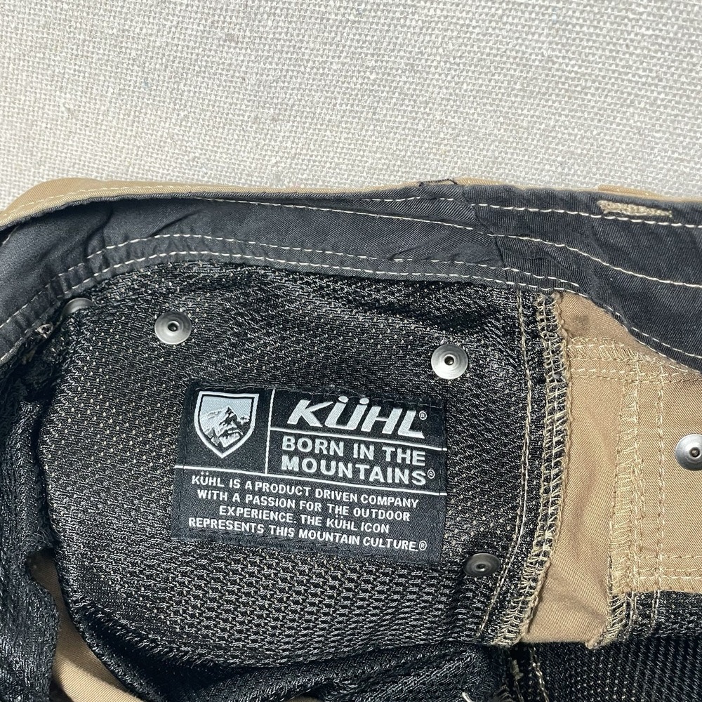 Kuhl Konfidant Air Pants Mens 34x30 Khaki Hiking Tactical Outdoor - Picture 15 of 16
